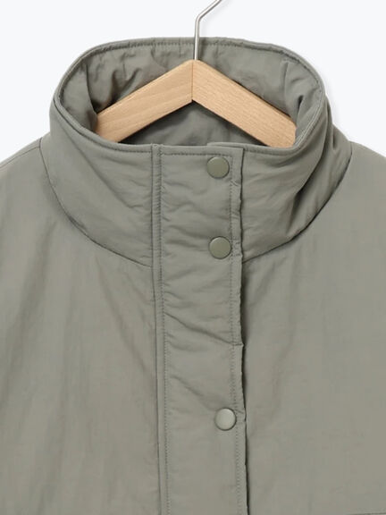 中綿モンスターコート（ブラック/ベージュ/カーキ）｜Samansa Mos2 blue（サマンサモスモス ブルー）通販