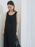 ◎【接触冷感】切替カットワンピース（チャコールグレー/ブラック/ＴＯＰグレー）｜Samansa Mos2 blue（サマンサモスモス ブルー）通販