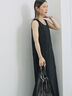 ◎【接触冷感】切替カットワンピース（チャコールグレー/ブラック/ＴＯＰグレー）｜Samansa Mos2 blue（サマンサモスモス ブルー）通販