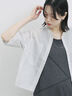 ◎【接触冷感】切替カットワンピース（チャコールグレー/ブラック/ＴＯＰグレー）｜Samansa Mos2 blue（サマンサモスモス ブルー）通販