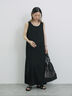 ◎【接触冷感】切替カットワンピース（チャコールグレー/ブラック/ＴＯＰグレー）｜Samansa Mos2 blue（サマンサモスモス ブルー）通販