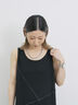 ◎【接触冷感】切替カットワンピース（チャコールグレー/ブラック/ＴＯＰグレー）｜Samansa Mos2 blue（サマンサモスモス ブルー）通販