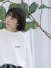 ポンチロゴ刺繍プルオーバー（オフホワイト/チャコールグレー/ベージュ/シュアカ/ＴＯＰグレー）｜Samansa Mos2 blue（サマンサモスモス ブルー）通販