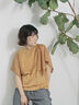 ◎【接触冷感】メッシュ切替プルオーバー（オフホワイト/ブラック/キャメル）｜Samansa Mos2 blue（サマンサモスモス ブルー）通販