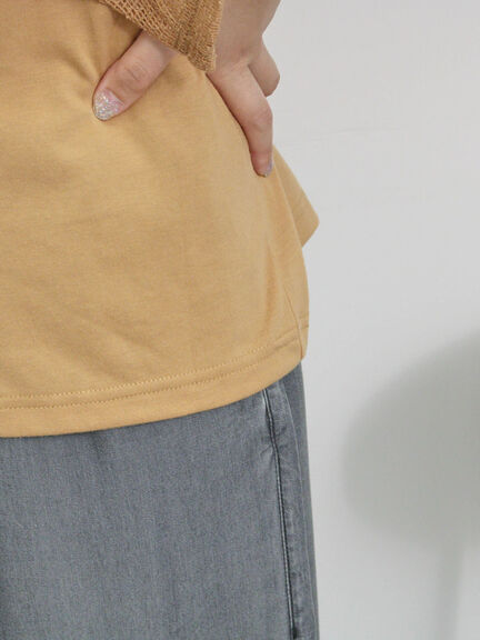 ◎【接触冷感】メッシュ切替プルオーバー（オフホワイト/ブラック/キャメル）｜Samansa Mos2 blue（サマンサモスモス ブルー）通販