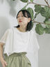 ◎【接触冷感】メッシュ切替プルオーバー（オフホワイト/ブラック/キャメル）｜Samansa Mos2 blue（サマンサモスモス ブルー）通販