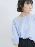 ◎ドット刺繍ブラウス（サックスブルー）｜Samansa Mos2 blue（サマンサモスモス ブルー）通販