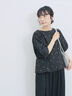 ◎ドット刺繍ブラウス（オフホワイト/ブラック/サックスブルー）｜Samansa Mos2 blue（サマンサモスモス ブルー）通販