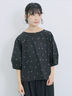 ◎ドット刺繍ブラウス（オフホワイト/ブラック/サックスブルー）｜Samansa Mos2 blue（サマンサモスモス ブルー）通販