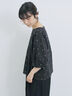 ◎ドット刺繍ブラウス（オフホワイト/ブラック/サックスブルー）｜Samansa Mos2 blue（サマンサモスモス ブルー）通販