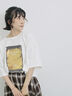 ◎箔プリントTシャツ（オフホワイト/グレー/チャコールグレー）｜Samansa Mos2 blue（サマンサモスモス ブルー）通販