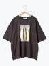 ◎箔プリントTシャツ（オフホワイト/グレー/チャコールグレー）｜Samansa Mos2 blue（サマンサモスモス ブルー）通販