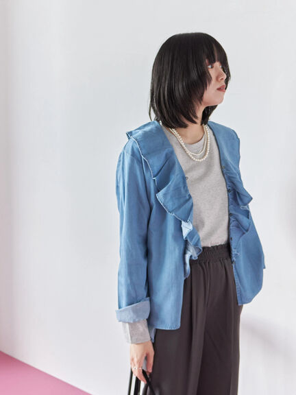 2連パールネックレス（シルバー）｜Samansa Mos2 blue（サマンサモスモス ブルー）通販