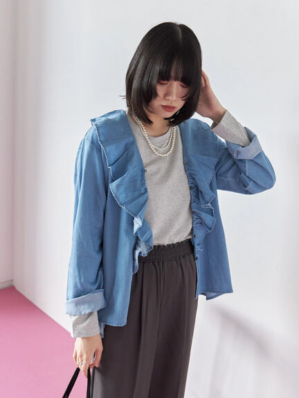 2連パールネックレス（シルバー）｜Samansa Mos2 blue（サマンサモスモス ブルー）通販