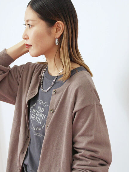 カーディガン｜Samansa Mos2 blue（サマンサモスモス ブルー）公式通販