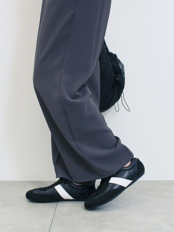 コレクション ICOUSA クラシックスニーカー（グレー/ブラック/キナリ/シューズ/ドレス