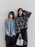 花柄シャギーニットプルオーバー（オフホワイト/グレー/ブラック）｜Samansa Mos2 blue（サマンサモスモス ブルー）通販