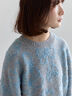 花柄シャギーニットプルオーバー（オフホワイト/グレー/ブラック）｜Samansa Mos2 blue（サマンサモスモス ブルー）通販