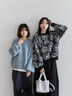 花柄シャギーニットプルオーバー（オフホワイト/グレー/ブラック）｜Samansa Mos2 blue（サマンサモスモス ブルー）通販