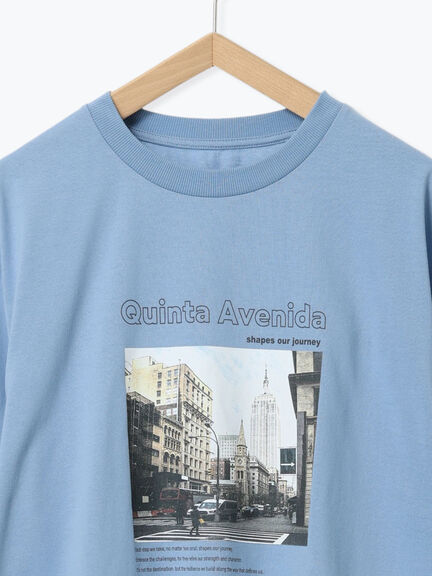 布帛切替ドルマンTシャツ（オフホワイト/チャコールグレー/サックスブルー）｜Samansa Mos2 blue（サマンサモスモス ブルー）通販