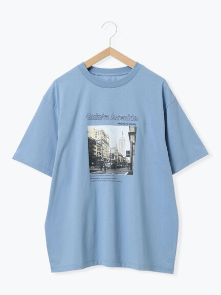 布帛切替ドルマンTシャツ（オフホワイト/チャコールグレー/サックスブルー）｜Samansa Mos2 blue（サマンサモスモス ブルー）通販