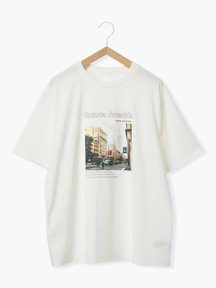 布帛切替ドルマンTシャツ（オフホワイト/チャコールグレー/サックスブルー）｜Samansa Mos2 blue（サマンサモスモス ブルー）通販