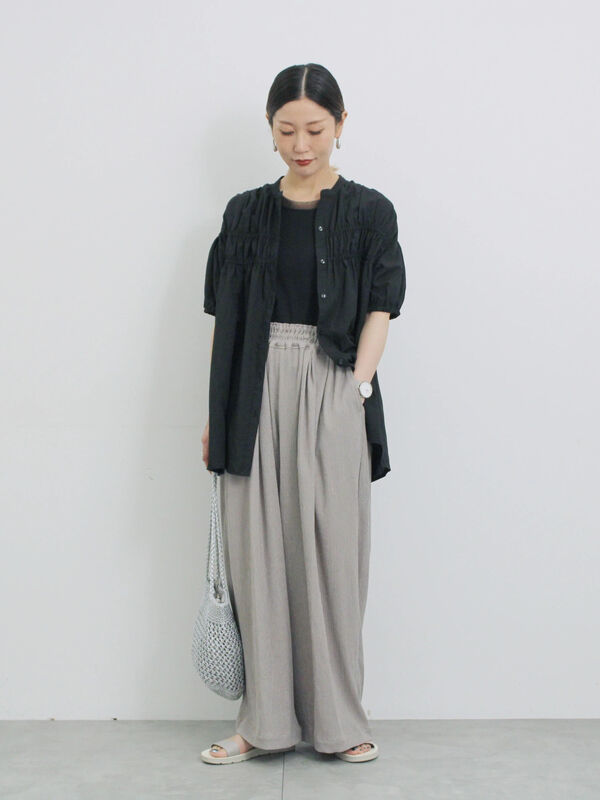 mnm チャコールグレーS 00's slates 2タックスラックス チャコールグレー 表記(31x32