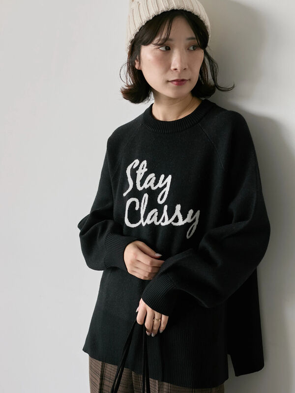 【新品完売激レア】Bright AstrostuffsロゴセーターMブラック ASTRO stuffs ブランケット オンライン で 販売