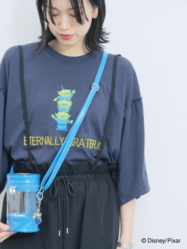 トイ・ストーリー/袖フレアTシャツ（ネイビー）｜Samansa Mos2 blue（サマンサモスモス ブルー）通販