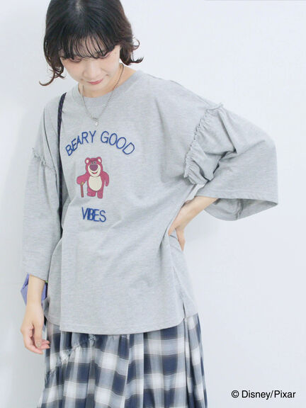 トイ・ストーリー/袖フレアTシャツ（グレー/ブラック/ネイビー）｜Samansa Mos2 blue（サマンサモスモス ブルー）通販