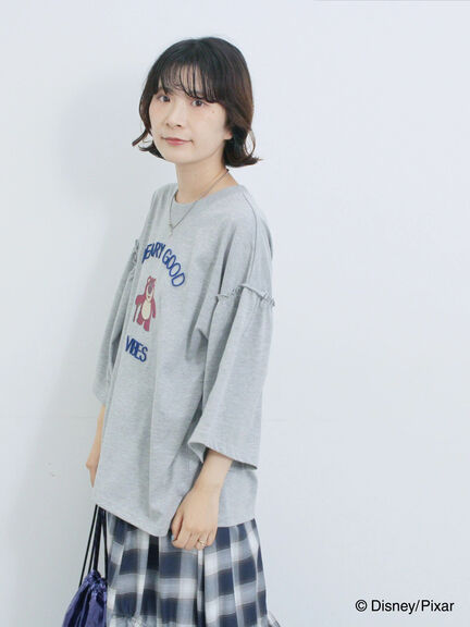 トイ・ストーリー/袖フレアTシャツ（グレー/ブラック/ネイビー）｜Samansa Mos2 blue（サマンサモスモス ブルー）通販