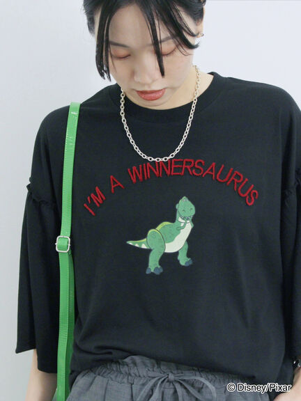 トイ・ストーリー/袖フレアTシャツ（グレー/ブラック/ネイビー）｜Samansa Mos2 blue（サマンサモスモス ブルー）通販