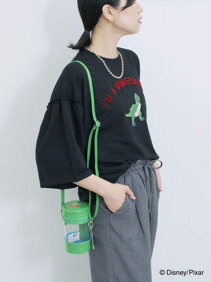 トイ・ストーリー/袖フレアTシャツ（グレー/ブラック/ネイビー）｜Samansa Mos2 blue（サマンサモスモス ブルー）通販