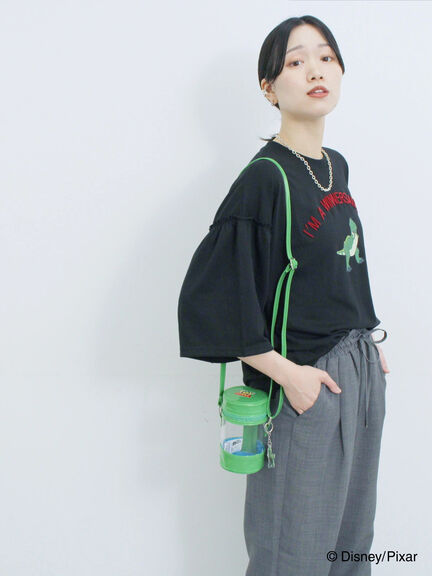 トイ・ストーリー/袖フレアTシャツ（グレー/ブラック/ネイビー）｜Samansa Mos2 blue（サマンサモスモス ブルー）通販