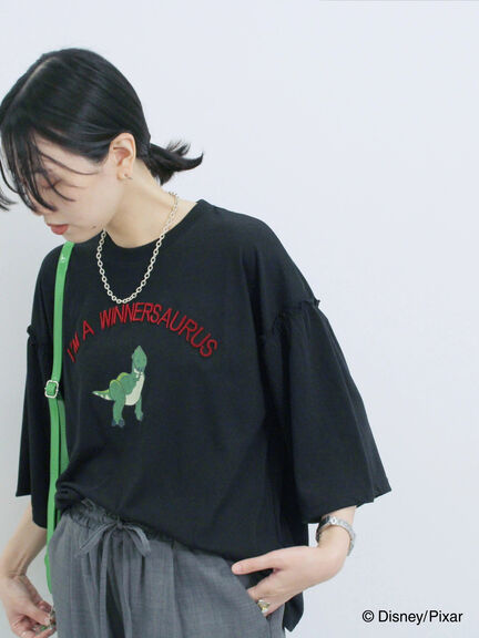 トイ・ストーリー/袖フレアTシャツ（グレー/ブラック/ネイビー）｜Samansa Mos2 blue（サマンサモスモス ブルー）通販
