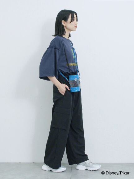 トイ・ストーリー/袖フレアTシャツ（グレー/ブラック/ネイビー）｜Samansa Mos2 blue（サマンサモスモス ブルー）通販