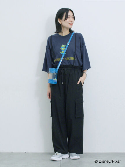 トイ・ストーリー/袖フレアTシャツ（グレー/ブラック/ネイビー）｜Samansa Mos2 blue（サマンサモスモス ブルー）通販