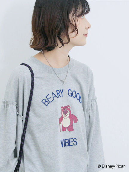 トイ・ストーリー/袖フレアTシャツ（グレー/ブラック/ネイビー）｜Samansa Mos2 blue（サマンサモスモス ブルー）通販