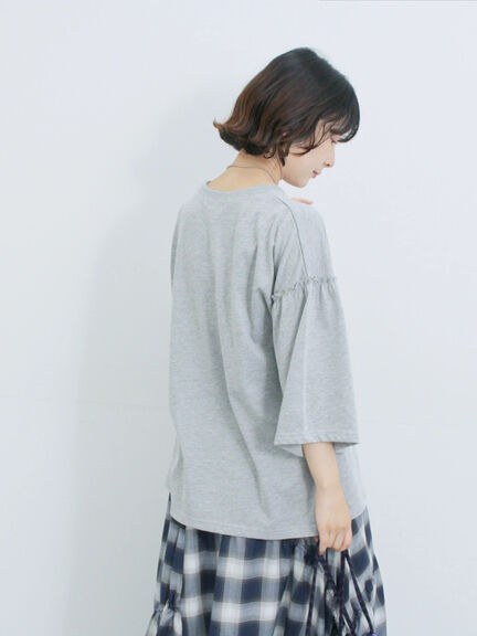 トイ・ストーリー/袖フレアTシャツ（グレー/ブラック/ネイビー）｜Samansa Mos2 blue（サマンサモスモス ブルー）通販