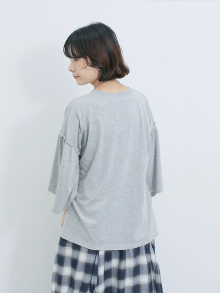 トイ・ストーリー/袖フレアTシャツ（グレー/ブラック/ネイビー）｜Samansa Mos2 blue（サマンサモスモス ブルー）通販