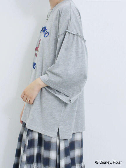 トイ・ストーリー/袖フレアTシャツ（グレー/ブラック/ネイビー）｜Samansa Mos2 blue（サマンサモスモス ブルー）通販