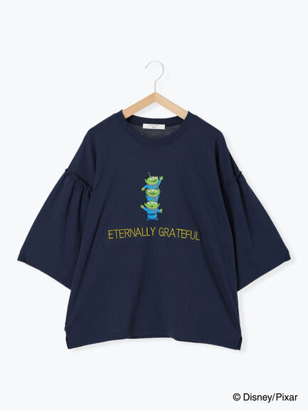 トイ・ストーリー/袖フレアTシャツ（グレー/ブラック/ネイビー）｜Samansa Mos2 blue（サマンサモスモス ブルー）通販