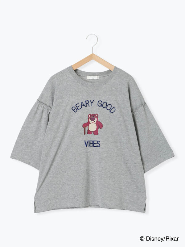 セール】 トイ・ストーリー/袖フレアTシャツ（グレー/ブラック