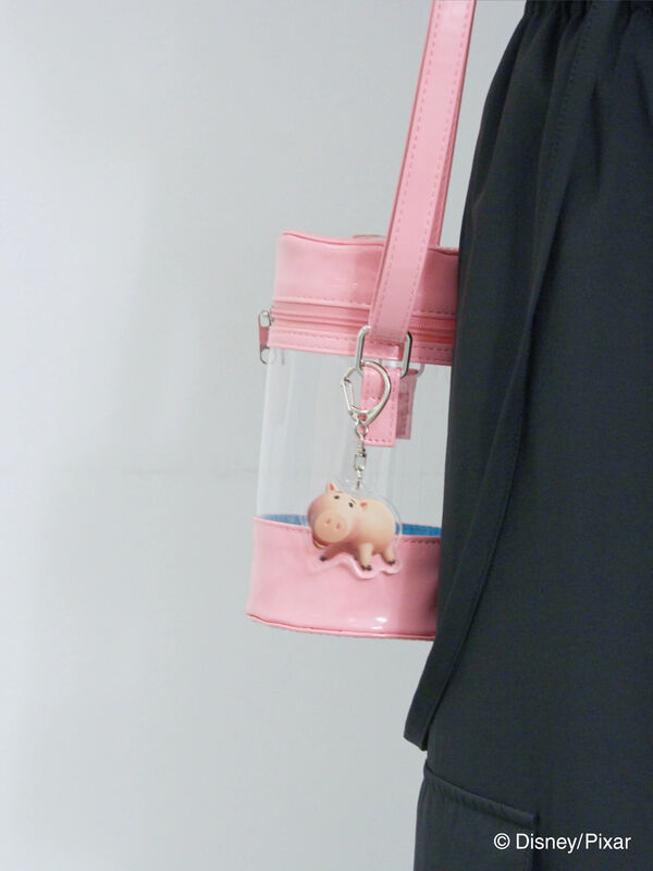 セール】 トイ・ストーリー/ クリアバニイティポシェット（ピンク