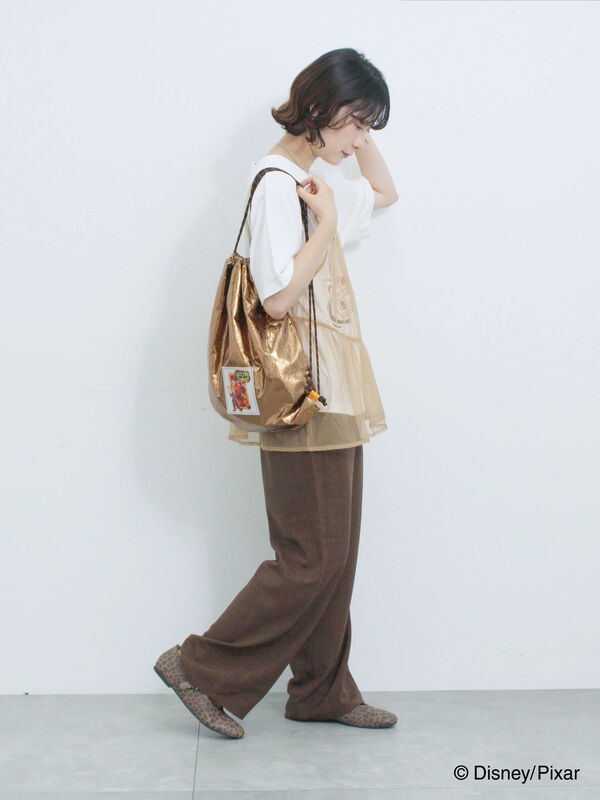 セール】 トイ・ストーリー/箔加工ナップザック（シルバー/ブルー