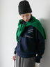 【Hug knit】ロゴプルオーバー（レッド/グリーン/ネイビー/キナリ/ＴＯＰグレー）｜Samansa Mos2 blue（サマンサモスモス ブルー）通販