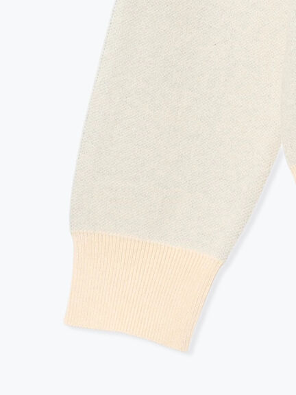 【Hug knit】ロゴプルオーバー（レッド/グリーン/ネイビー/キナリ/ＴＯＰグレー）｜Samansa Mos2 blue（サマンサモスモス ブルー）通販