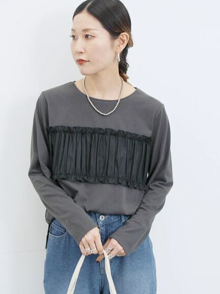 51件目～ - カットソー(グレー/灰色系)｜レディースファッション通販の