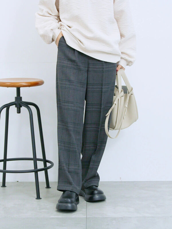 チェックチェック パンツ｜BIGI online store - ビギ オンラインストア  