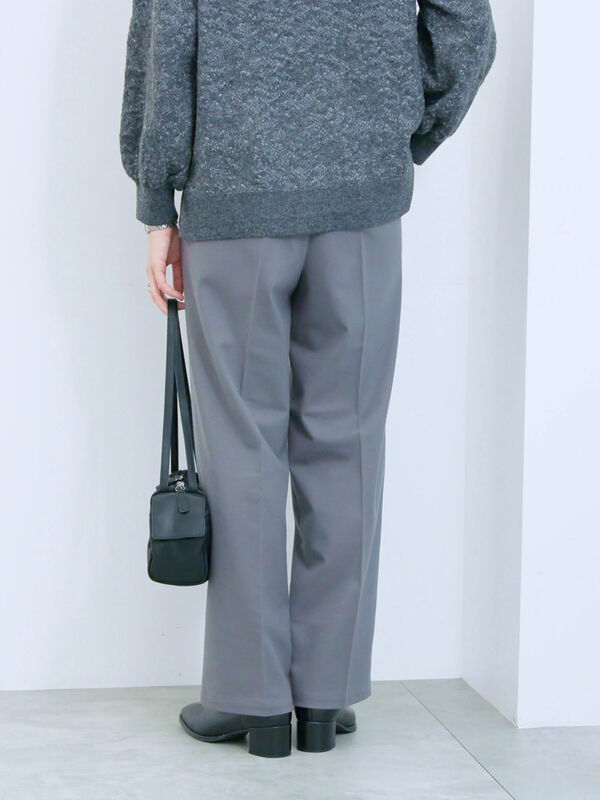 セール】 サイドタブ付きパンツ（グレー/チャコールグレー/ベージュ